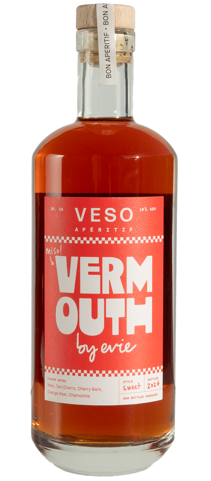 Miso Vermouth, Veso