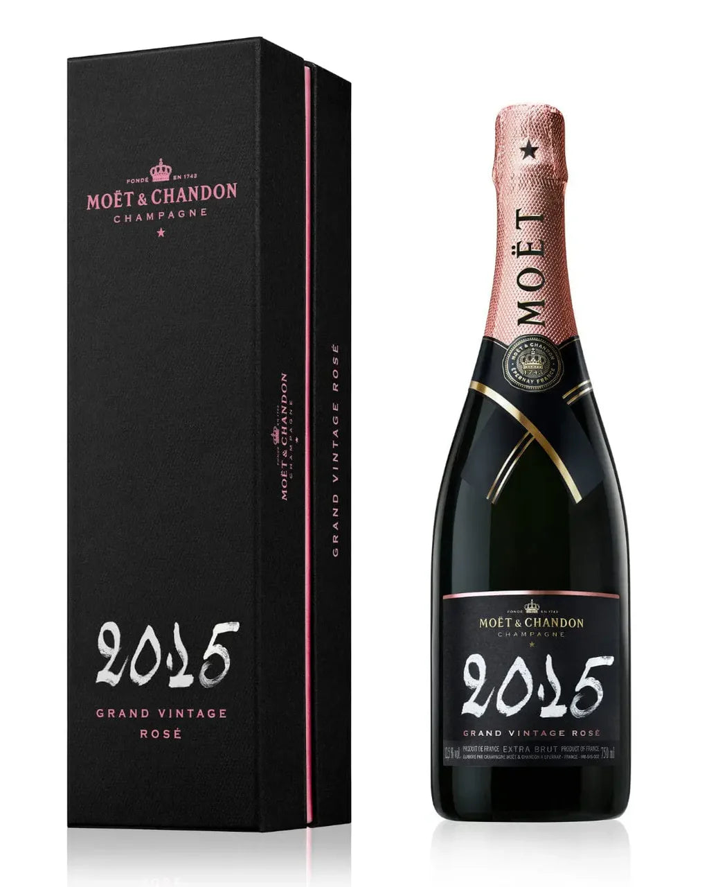Moet & Chandon Champagne Extra Brut Rose Grand Vintage 2015