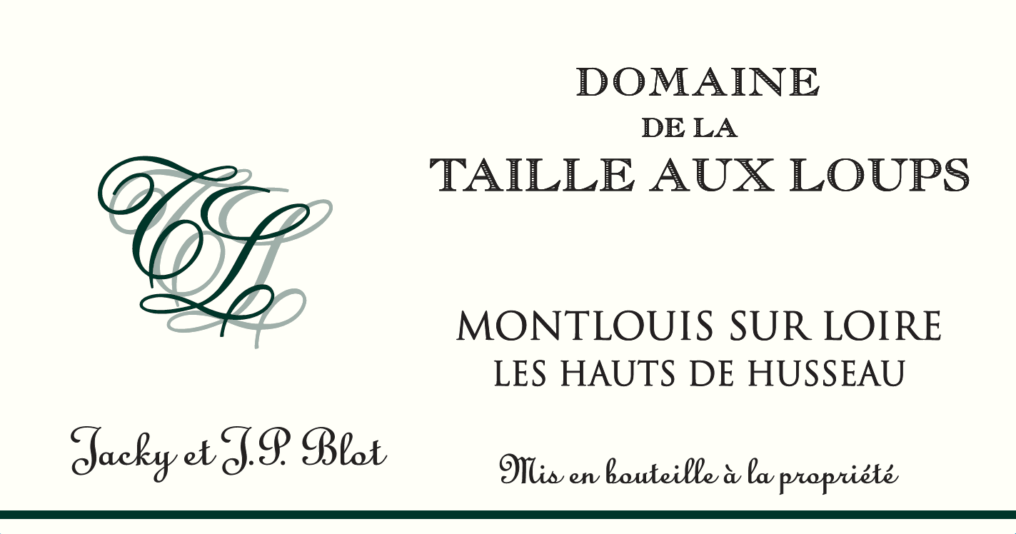Montlouis "Les Hauts De Husseau", Domaine De La Taille Aux Loups [Jacky & Jp Blot] 2024