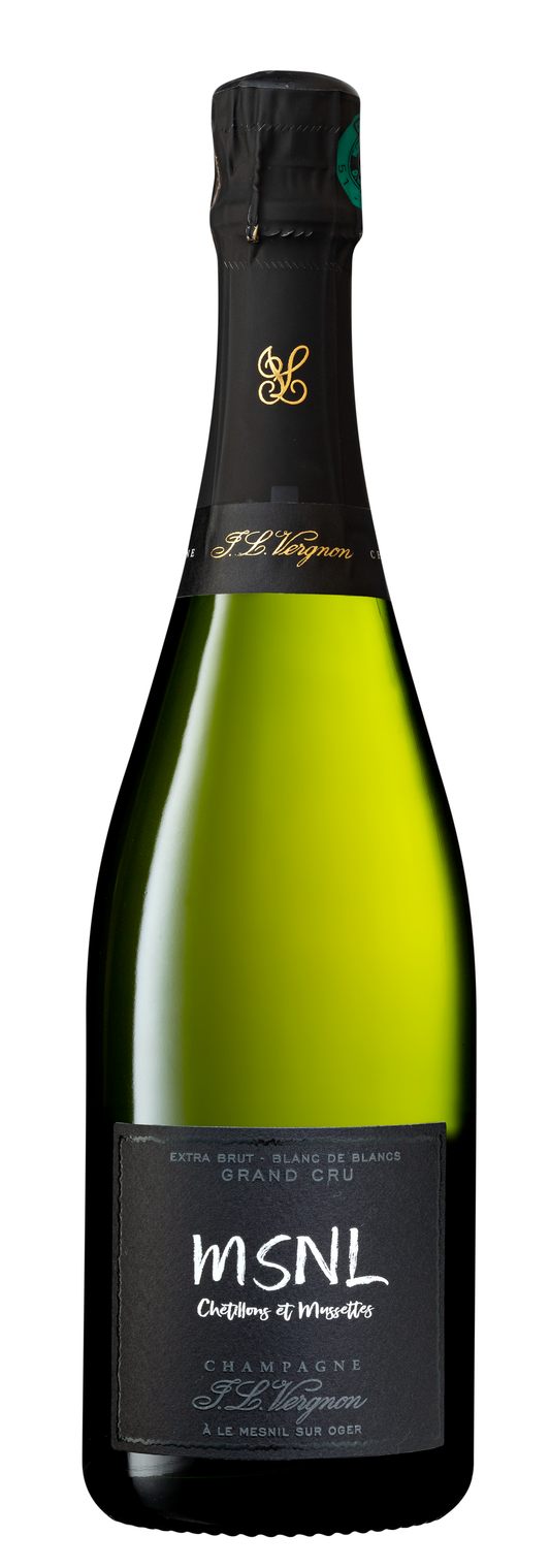 "Msnl Chetillons Et Mussettes" Blanc De Blancs Grand Cru Extra Brut, Champagne Jl Vergnon 2014