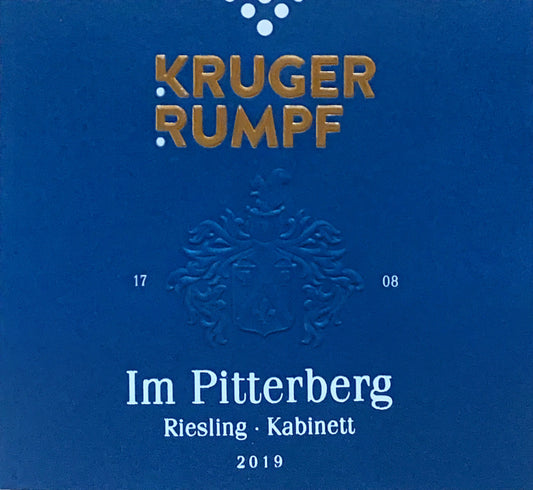 Munsterer Im Pitterberg Riesling Kabinett, Kruger-Rumpf