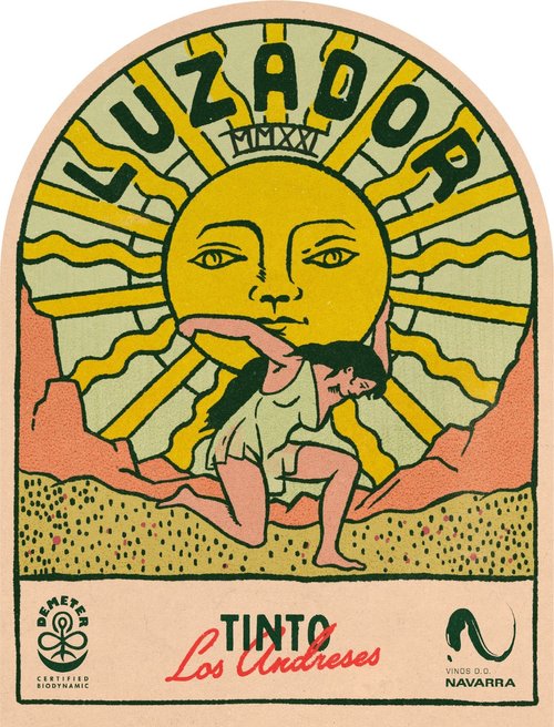 Navarra Tinto 'Los Andreses', Luzador