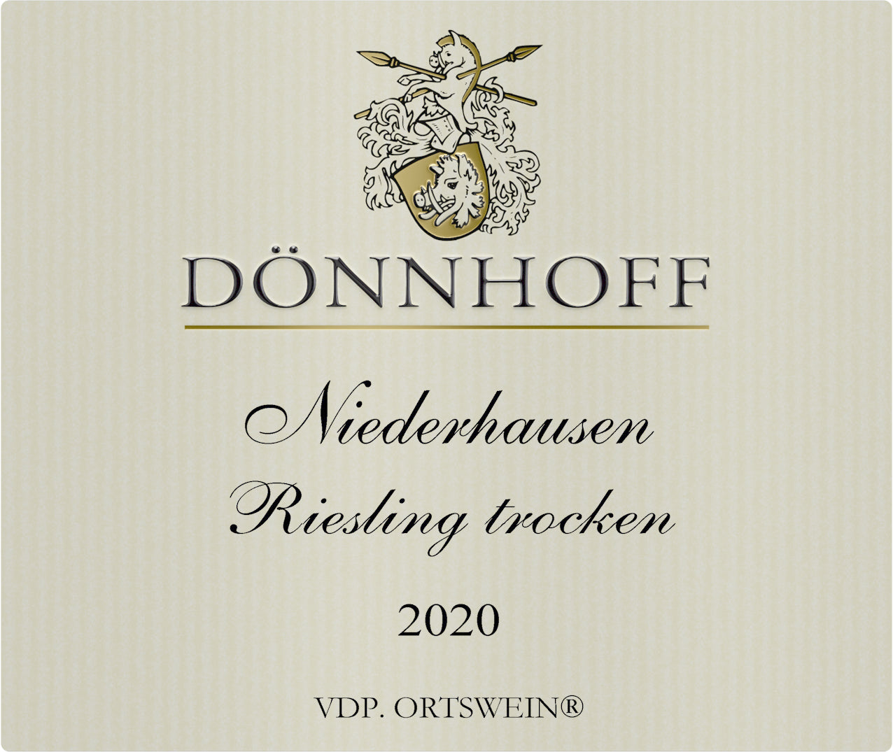 Niederhauser Riesling Trocken, Donnhoff 2023