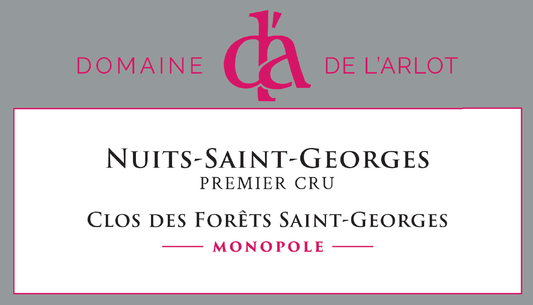 Nuits St. Georges 1er "Clos Des Forets St. Georges", Domaine De L'Arlot 2023