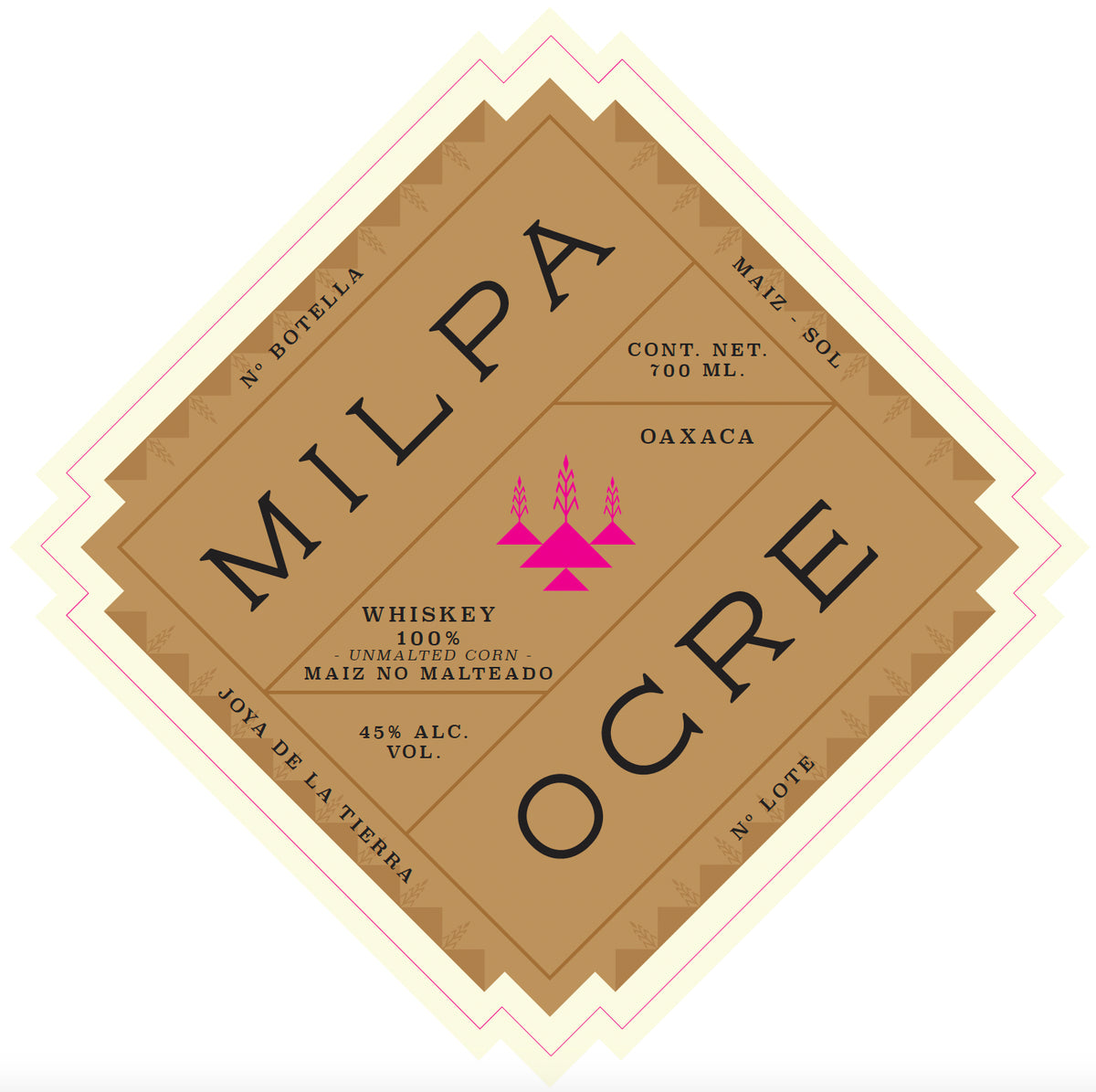 Ocre, Whiskey De Maiz, Milpa