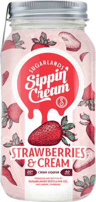 Sugarlands Strawberry Sippin Cream