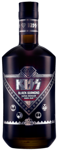 Kiss Black Diamond Super Premium Dark Rum