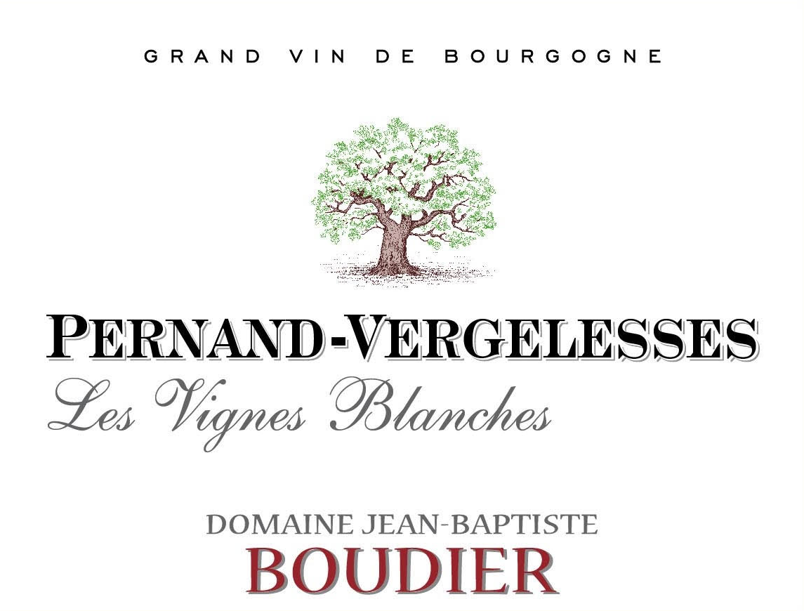 Pernand-Vergelesses Rouge "Les Vignes Blanches", Domaine Jean-Baptiste Boudier 2022