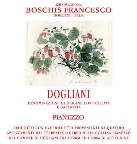 Dolcetto Di Dogliani 'Pianezzo', Francesco Boschis