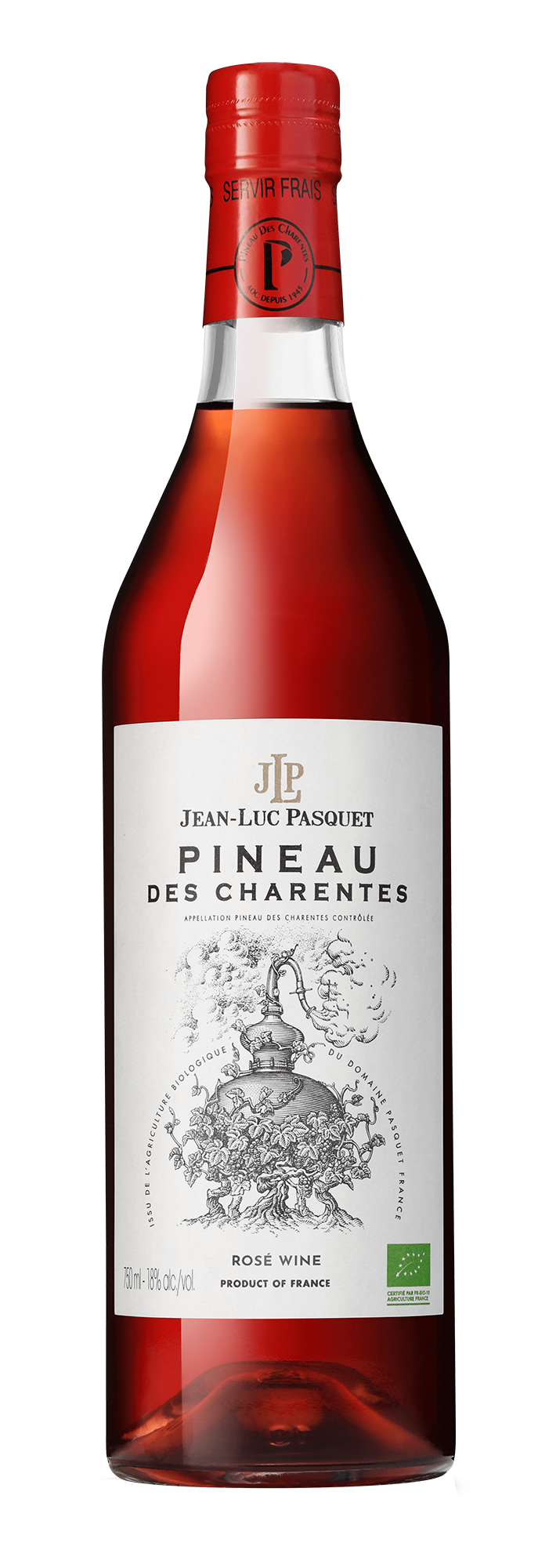 Pineau des Charentes Rose, Pasquet [MWO] [STRAPPED]