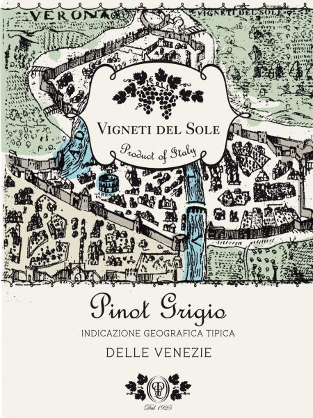 Pinot Grigio delle Venezie DOC, Vigneti del Sole [750] 2024
