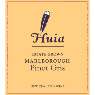 Pinot Gris, Huia Vineyards
