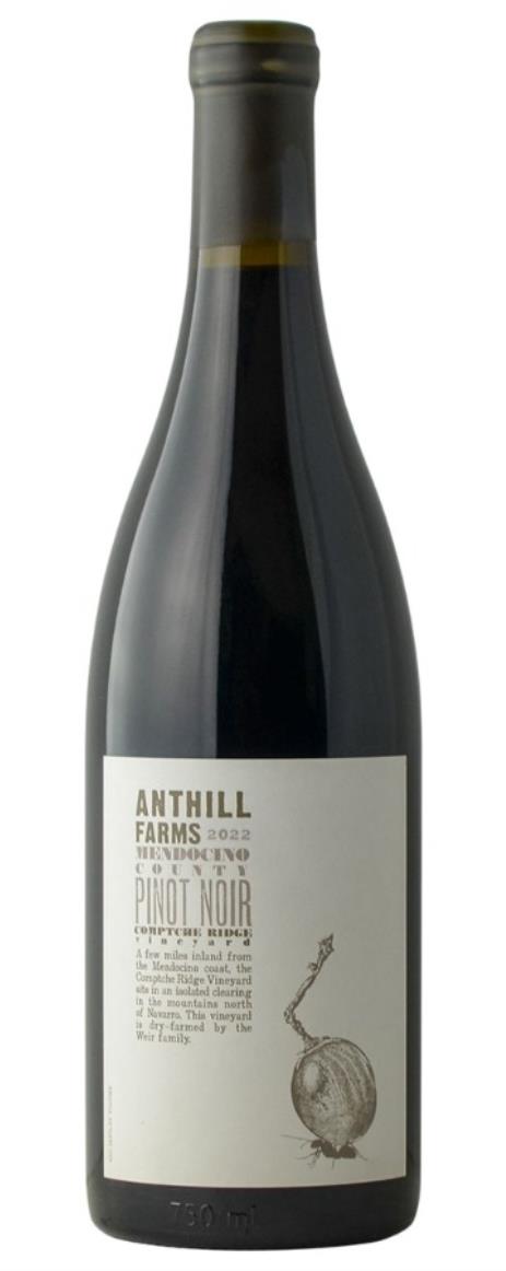 Pinot Noir 'Comptche Ridge', Anthill Farms 2022