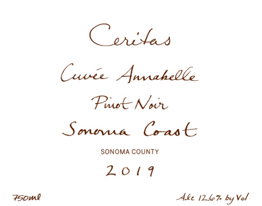 Pinot Noir 'Cuvee Annabelle', Ceritas 2023