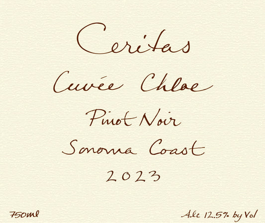 Pinot Noir 'Cuvee Chloe', Ceritas 2023