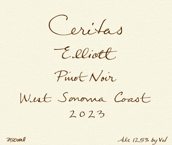 Pinot Noir 'Elliott Vyd', Ceritas 2023