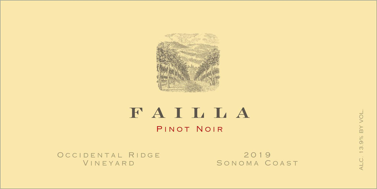 Pinot Noir 'Occidental Ridge Vyd', Failla 2022