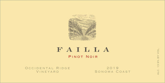 Pinot Noir 'Occidental Ridge Vyd', Failla 2023