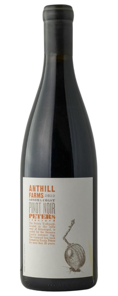 Pinot Noir 'Peters Vyd', Anthill Farms 2022