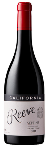 Pinot Noir 'Septime - Sonoma Coast', Reeve Wines 2023