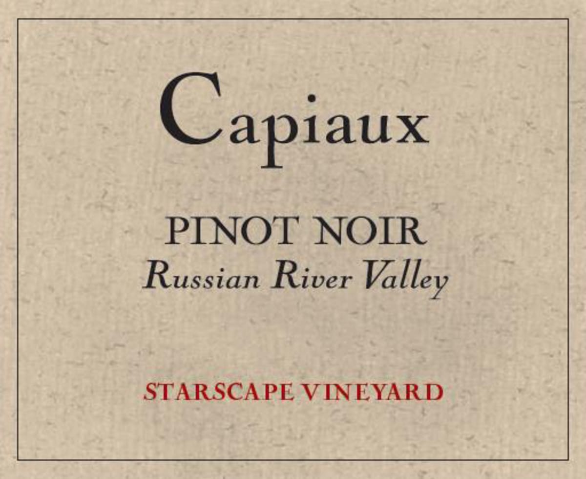 Pinot Noir 'Starscape Vineyard', Capiaux 2022