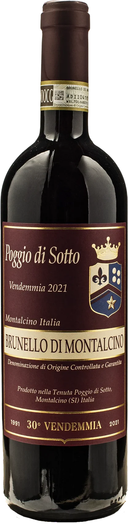 Poggio Di Sotto Brunello Docg 6 Cs 2021