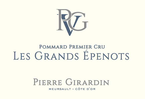 Pommard 1er "Les Grands Epenots", Pierre Girardin 2022