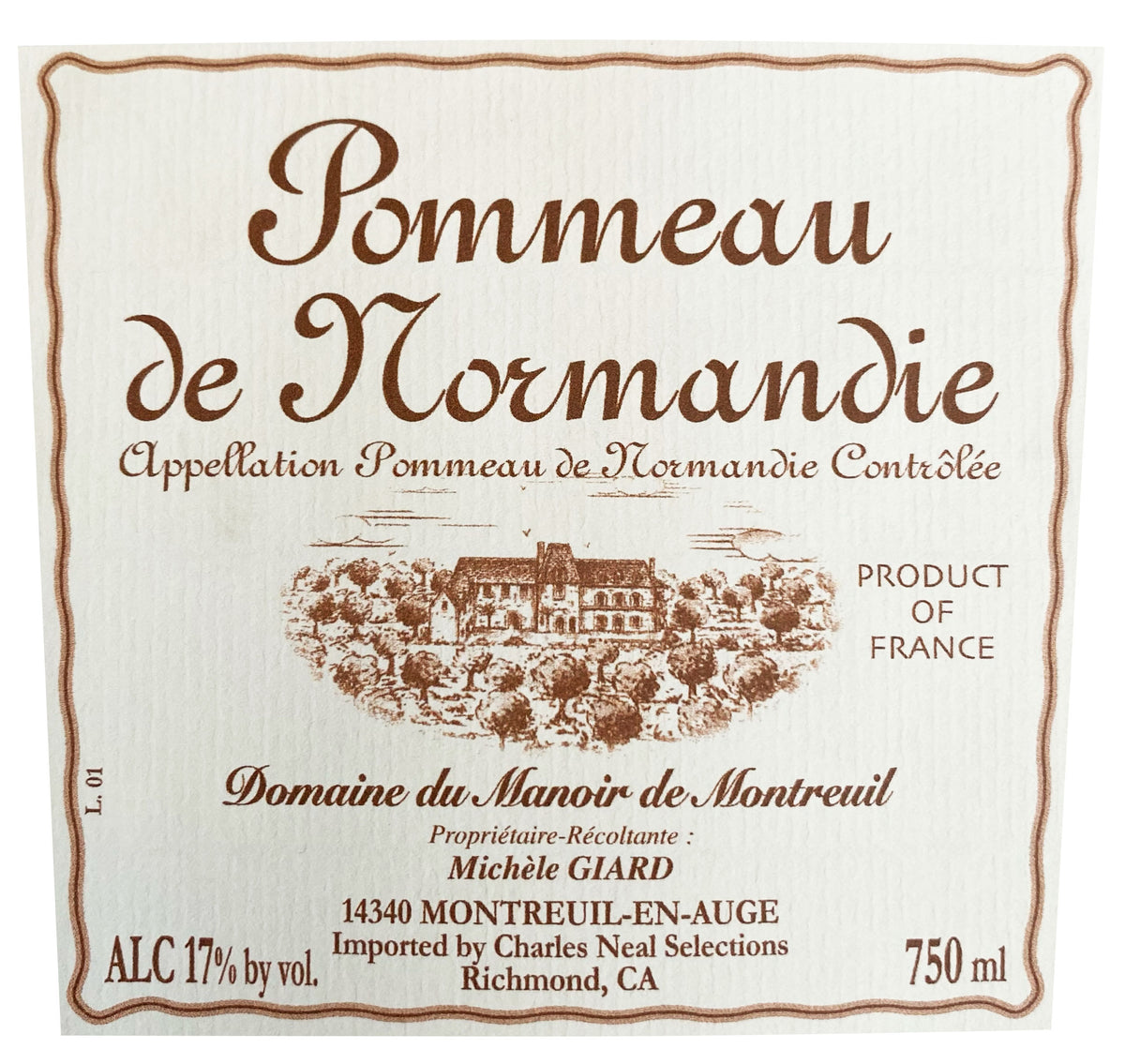 Pommeau De Normandie, Manoir De Montreuil