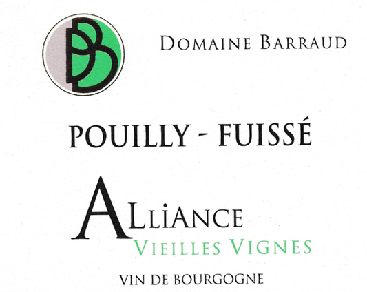 Pouilly-Fuisse "Alliance Vv", Domaine Daniel Et Julien Barraud