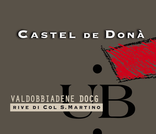 Prosecco Extra Brut Valdobbiadene Docg Rive 'Col San Martino - Castel De Dona', Bortolotti