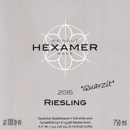 Riesling 'Quarzit', Hexamer