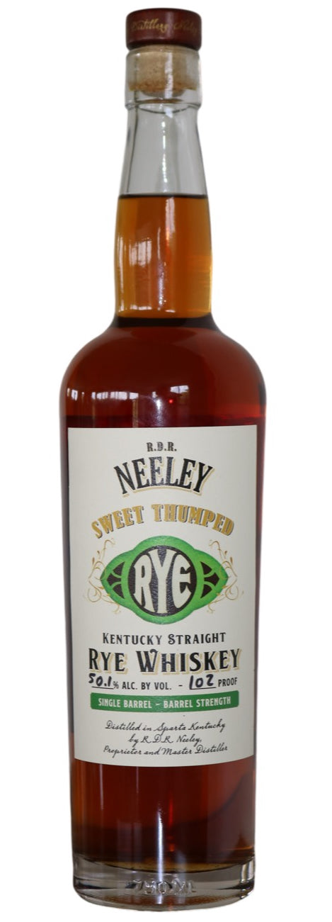 R.D.R. Sweet Thumped Rye Whiskey, Neeley Family Distillery