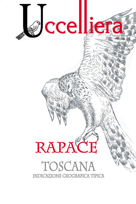 Rapace [Sangio/Merlot/Cab], Uccelliera 2022