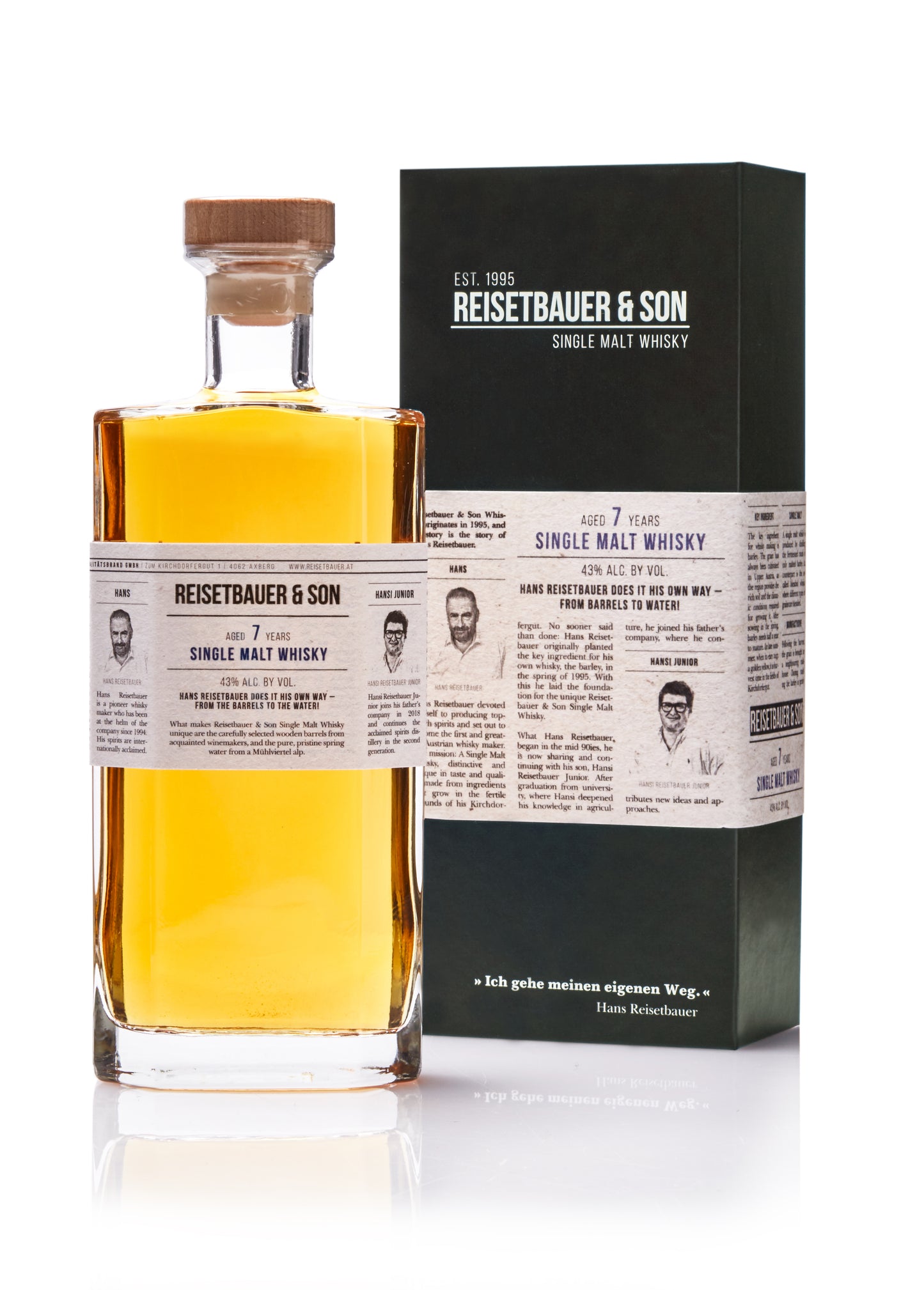 'Reisetbauer & Son' Whisky 7yr, Hans Reisetbauer