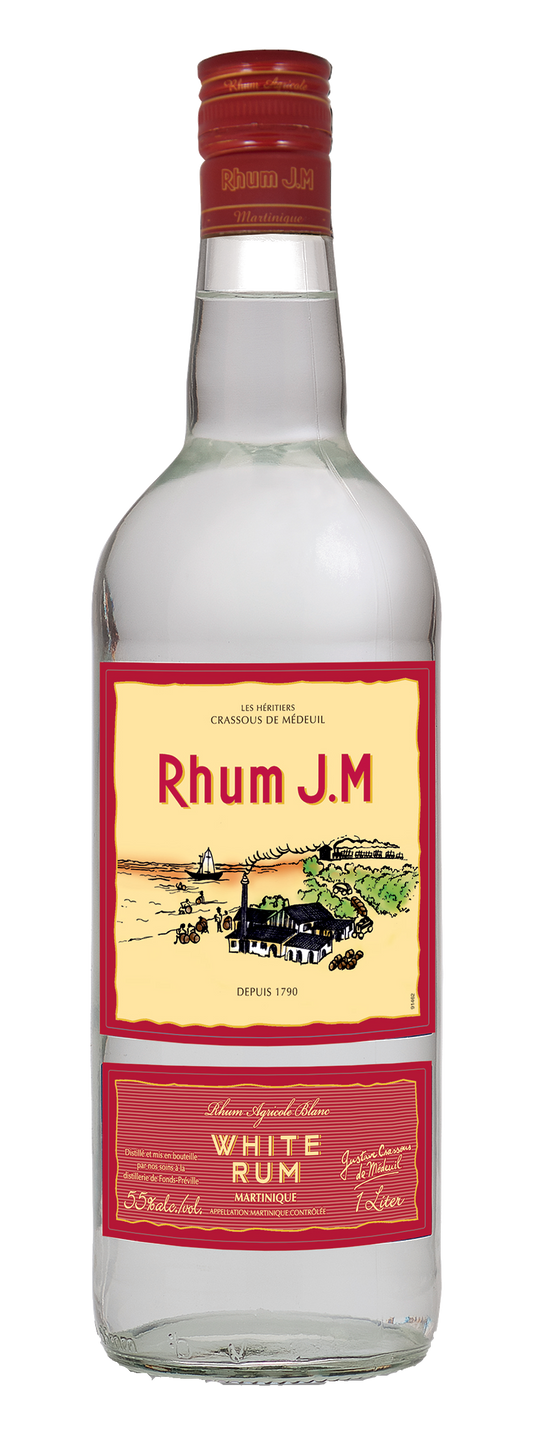Rhum Agricole Blanc 55%, Rhum Jm