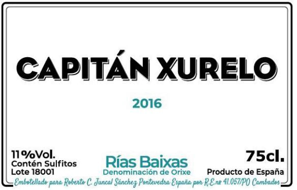 Rias Baixas Tinto 'Capitan Xurelo', Albamar