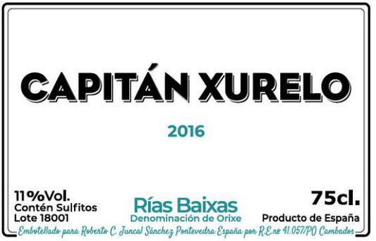 Rias Baixas Tinto 'Capitan Xurelo', Albamar