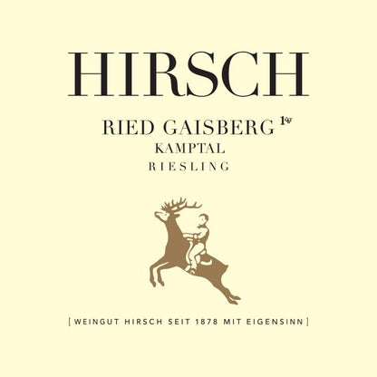 Riesling Gaisberg Erste Lage, Hirsch 2023