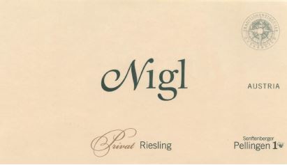 Riesling 'Privat' Ried Hochacker Erste Lage, Nigl 2024