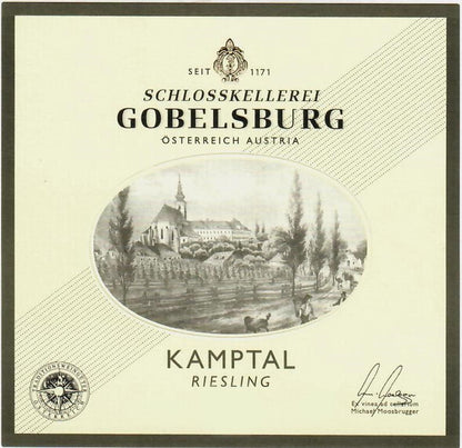 Riesling Schlosskellerei Gobelsburg, Gobelsburg 2023