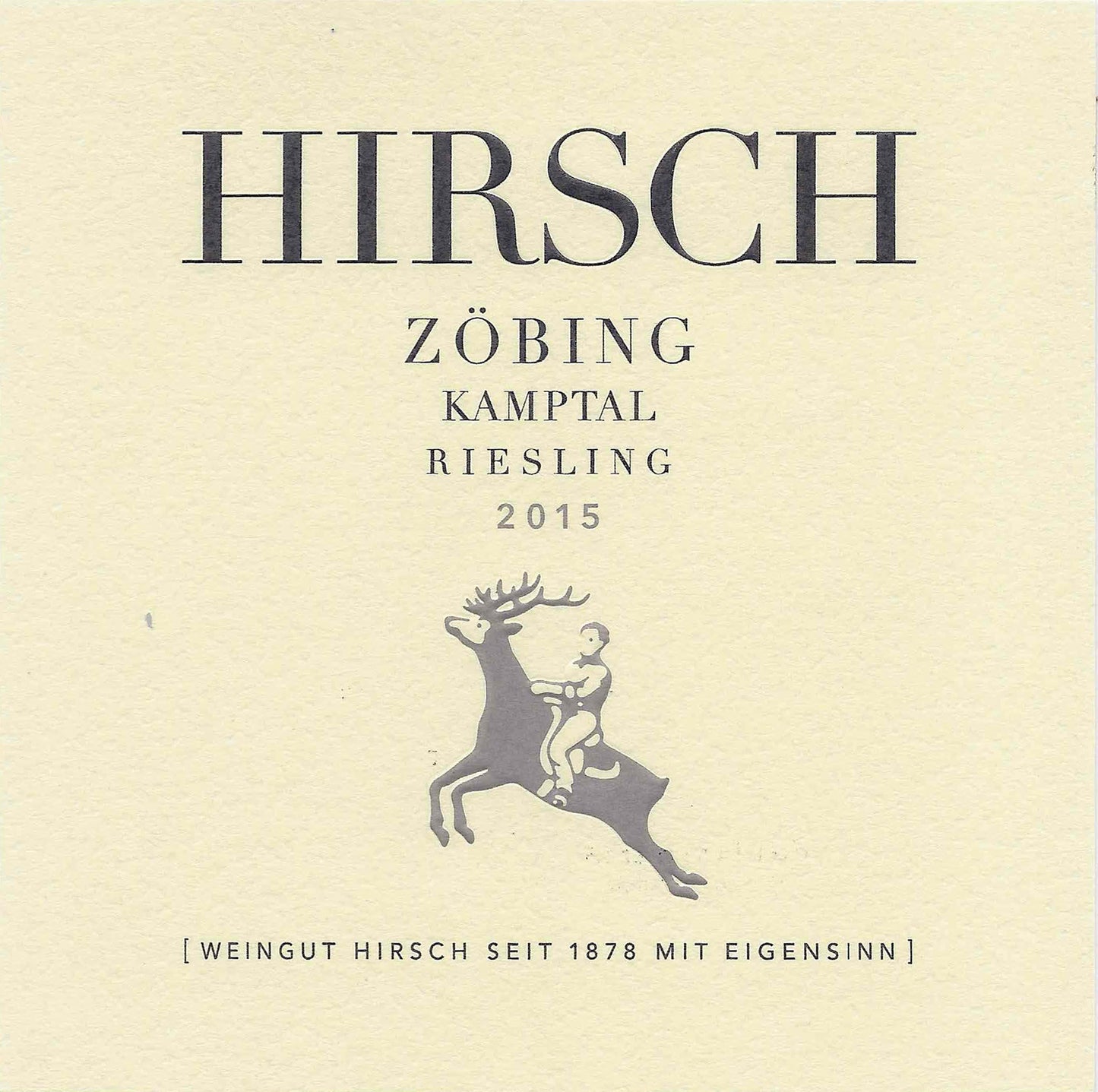 Riesling Zobing, Hirsch 2023