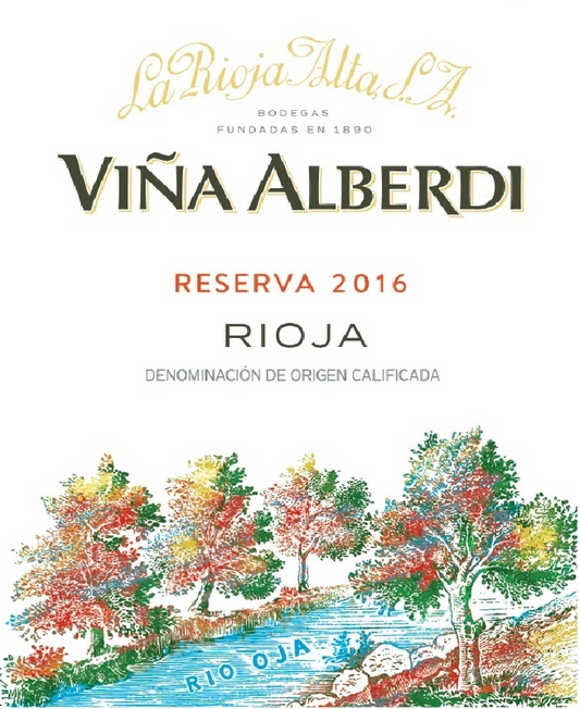 Rioja Reserva, 'Vina Alberdi', La Rioja Alta