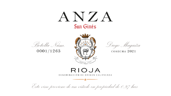 Rioja 'San Gines', Anza [Diego Magana] 2022