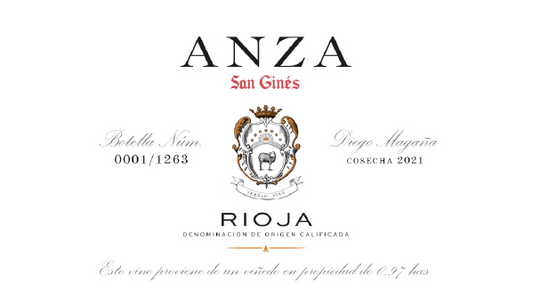 Rioja 'San Gines', Anza [Diego Magana] 2023