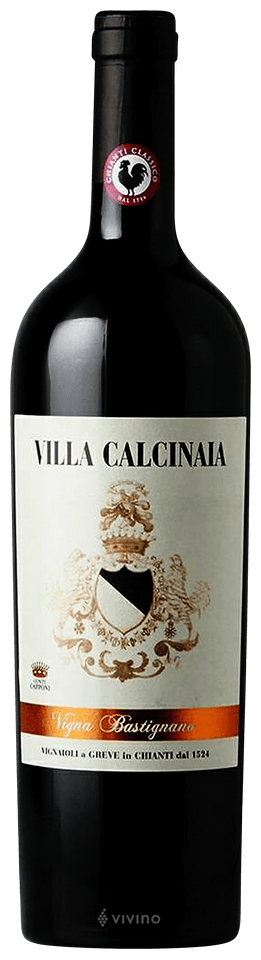 Villa Calcinaia Vigna Bastignano Chianti Classico Gran Selezione Docg June 2026 2022
