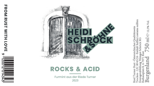 Rocks & Acid Furmint, Heidi Schrock & Sohne