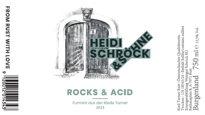 Rocks & Acid Furmint, Heidi Schrock & Sohne 2024