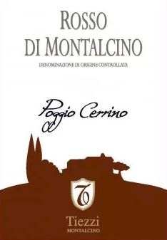 Rosso Di Montalcino 'Poggio Cerrino', Enzo Tiezzi [Strapped] 2024