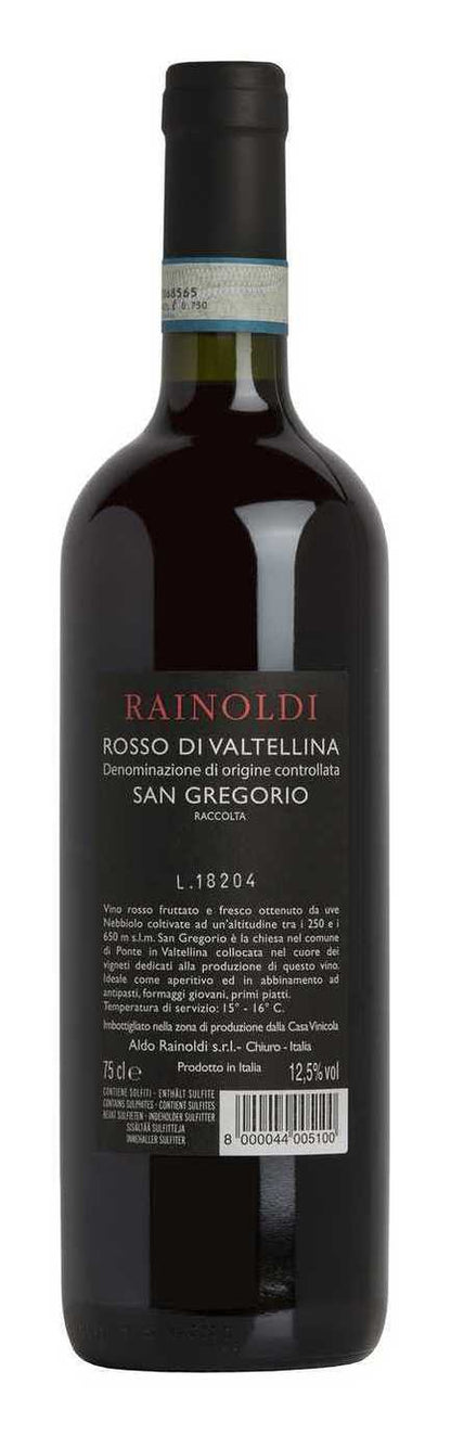 Rainoldi San Gregorio Rosso Di Valtellina Doc