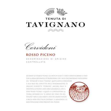 Rosso Piceno 'Cervidoni', Tavignano [Mwo]